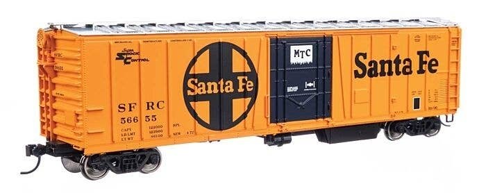 50′ AAR Mechanical Refrigerator Car - Ready-to-Run -- Santa Fe 56655, HO, WalthersMainline 3775
