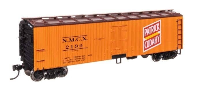 40′ Wood Reefer with Steel ends - Ready to Run -- Patrick Cudahy NMCX 2199, HO, WalthersMainline 41320
