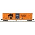 50′ Mechanical Reefer - Ready to Run -- Santa Fe SFRP 2280 (orange, black), N, Trainman 50006468
