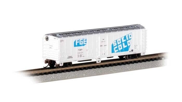 ACF 50′ Steel Mechanical Reefer - Ready to Run - Silver Series¨ -- Fruit Growers Express 1210, N, Bachmann Industries 17962