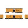 Class RR-56 Mechanical Reefer - Ready to Run -- Santa Fe (orange, blue, black, El Capitan Slo, N, Rapido Trains Inc 561005A