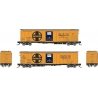 Class RR-56 Mechanical Reefer - Ready to Run -- Santa Fe 1 (orange, blue, black, Ship and Tra, N, Rapido Trains Inc 561006A