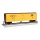 50′ Steel Mechanical Reefer - Ready to Run - Silver Series(R) -- Chicago, Burlington & Quinc, HO, Bachmann Industries 17912