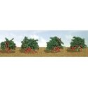 Strawberries -- pkg(8), O, JTT Miniature Tree 95577