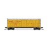 PRR K7 Stock Car with Sheep Sounds - Ready to Run -- Union Pacific 49424 (Armour Yellow, , N, Broadway Limited Imports 8470
