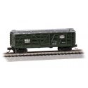 Steel Stock Car - Ready to Run -- New York Central NISX 2038 (green, silver), N, Bachmann Industries 71565
