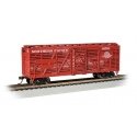 40′ Stock Car - Ready to Run - Silver Series(R) -- Northern Pacific 81761 (Boxcar Red), HO, Bachmann Industries 18516
