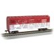 40′ Stock Car - Ready to Run - Silver Series(R) -- Canadian National 175009 (Boxcar Red, whi, HO, Bachmann Industries 18521