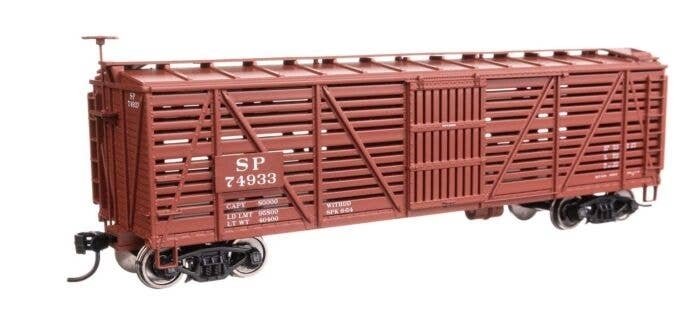 40′ Wood Stock Car - Ready to Run -- Southern Pacific(TM) 74933, HO, WalthersMainline 41468