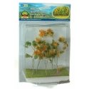 Woods Edge Trees -- Mixed Fall 4 to 5-1/2′ pkg(5), ALL, JTT Miniature Tree 95624