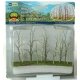 Woods Edge Trees -- Bare 3 to 3-1/2′ pkg(14), ALL, JTT Miniature Tree 95629