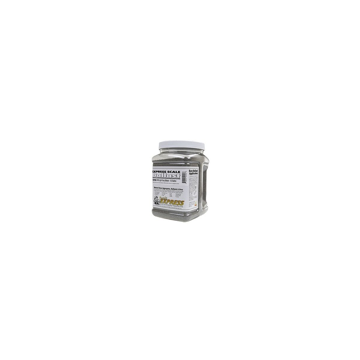 Natural Stone Ballast 40 -- Light Gray - 1/2 Gallon 1.9L, HO, Scenic Express SE0156