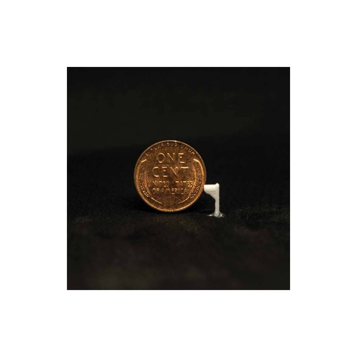 Roadside Mailbox On Post -- pkg(5), N, ALL SCALE MINIATURES 1600774