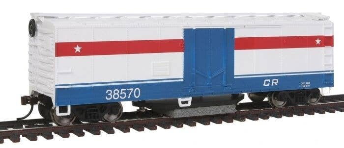 40′ Plug-Door Track Cleaning Boxcar - Ready to Run -- Conrail, HO, WalthersTrainline 1484