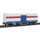 40′ Plug-Door Track Cleaning Boxcar - Ready to Run -- Conrail, HO, WalthersTrainline 1484