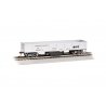 Track Cleaning 40′ Gondola w/Removable Dry Pad - Ready-to-Run -- Union Pacific 908458 (MOW S, HO, Bachmann Industries 16342