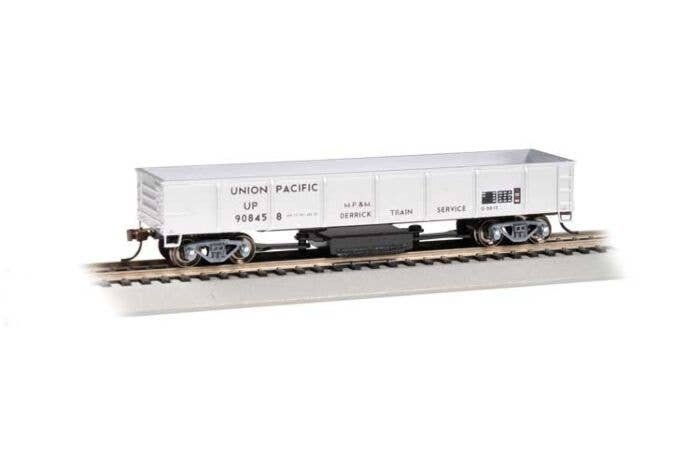 Track Cleaning 40′ Gondola w/Removable Dry Pad - Ready-to-Run -- Union Pacific 908458 (MOW S, HO, Bachmann Industries 16342