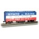 Track Cleaning 40′ Boxcar w/Removable Dry Pad - Ready-to-Run -- New Haven 45062 (red, white,, HO, Bachmann Industries 16320