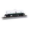 Track Cleaning Tank Car - Ready-to-Run - Silver Series(R) -- Quaker State 783 (white, green), HO, Bachmann Industries 16307
