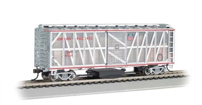 Track Cleaning 40′ Boxcar w/Removable Dry Pad - Ready-to-Run -- Union Pacific (Damage Contro, HO, Bachmann Industries 16316