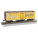 Track Cleaning 40′ Wood Reefer with Removable Dry Pad - Ready to Run -- Evansville Packing C, HO, Bachmann Industries 16332