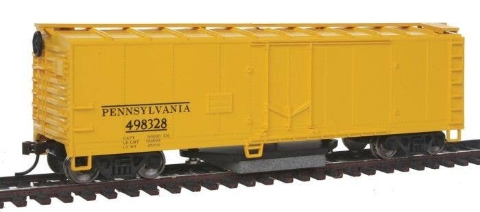 40′ Plug-Door Track Cleaning Boxcar - Ready to Run -- Pennsylvania Railroad, HO, WalthersTrainline 1483