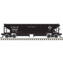70-Ton Hart Ballast Car 3-Pack - Ready to Run - Master(R) -- Erie 39842, 39850, 3985, HO, Atlas Model Railroad Co. 20006811