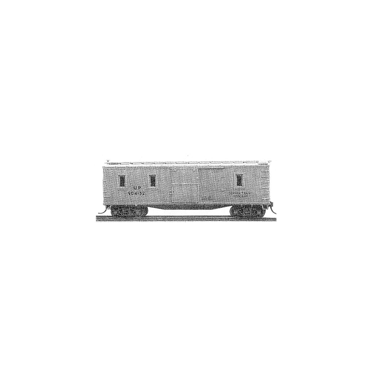 Work Train Equipment - Converted Double Sheathed Boxcar Kit -- Tool/Supply Car w/Standard Freigh, N, Tichy Train Group 2702