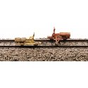 Track Inspection Car -- Velocipede pkg(2), N, Railway Express Miniatures 2014