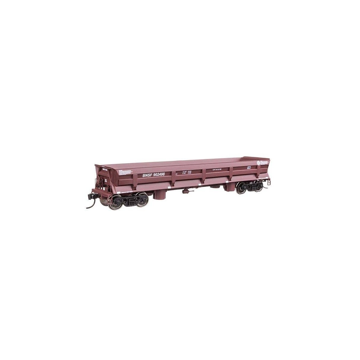 45′ Difco(R) Dump Car - Ready to Run -- BNSF 902498, HO, WalthersProto 110063