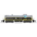 Alco RS2 - ESU(R) Sound & DCC -- Belt Railway of Chicago 452 (Air-Cooled Stack black, gray, yel, HO, WalthersMainline 20701