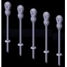 Parking Meters pkg(14) -- Silver, N, Hi-Tech Details 3003