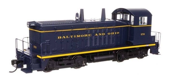 EMD NW2 Phase V - ESU Sound & DCC -- Baltimore & Ohio 570, HO, WalthersMainline 20623