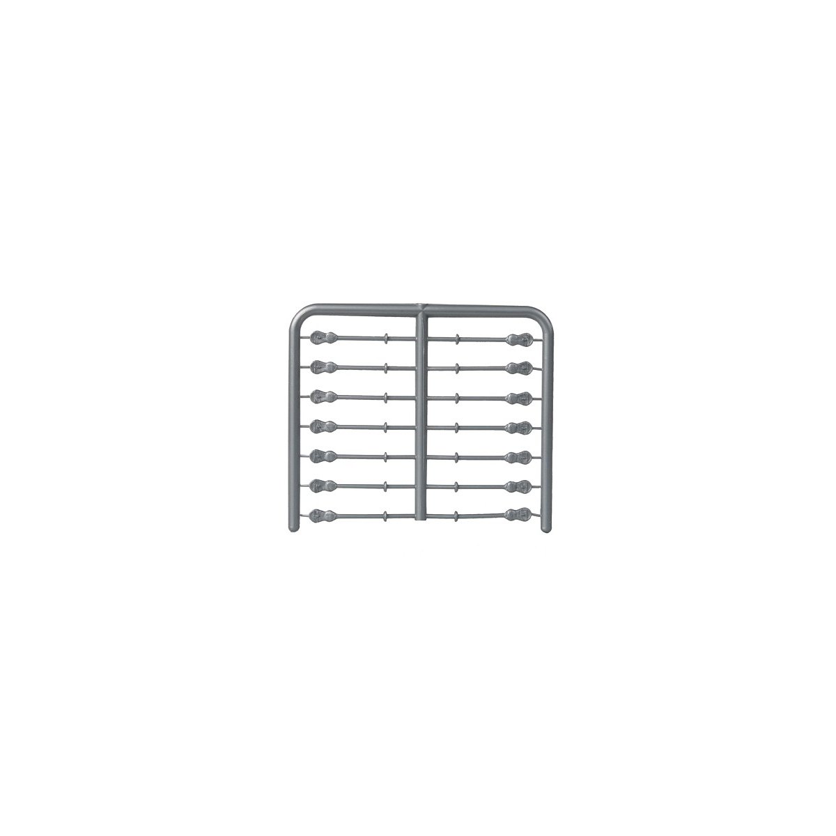 Parking Meter pkg(14) -- Silver, HO, Hi-Tech Details 8004