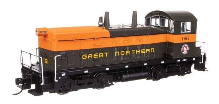 EMD NW2 Phase V - Standard DC -- Great Northern 151, HO, WalthersMainline 10627