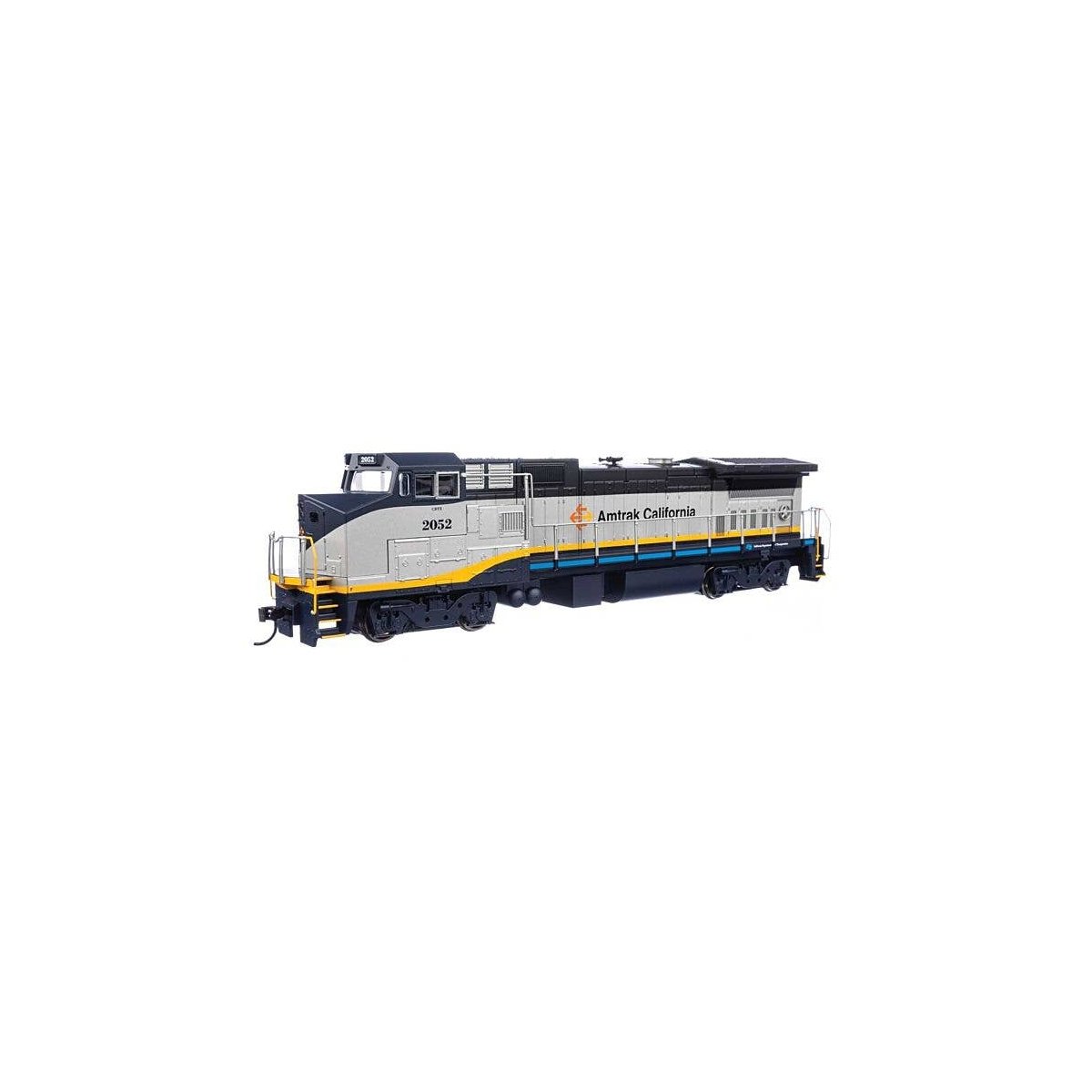 GE Dash 8-32BWH - ESU(R) Sound & DCC -- Amtrak(R) California(SM) 2052, HO, WalthersMainline 19565