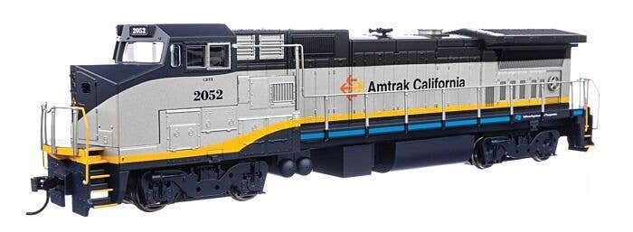 GE Dash 8-32BWH - ESU(R) Sound & DCC -- Amtrak(R) California(SM) 2052, HO, WalthersMainline 19565