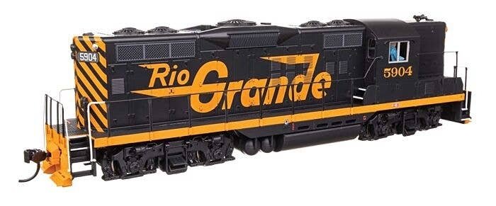 EMD GP9 Phase II with High Hood - Standard DC -- Denver & Rio Grande Western(TM) 5904, HO, WalthersMainline 10496