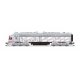 EMD E8A - Sound and DCC - Paragon4(TM) -- Chicago, Burlington & Quincy 9938A (silver, red, N, Broadway Limited Imports 8816