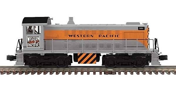 Alco S2 - 3-Rail - Proto-Sound 3.0 - Premier -- Western Pacific 551 (silver, orange, black), O, Atlas O 30138058