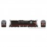 EMD SD7 High Nose - ESU LokSound and DCC -- Southern Pacific 5331 (Black Widow, black, silver,, HO, Rapido Trains Inc 50613