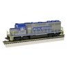 EMD GP40 - Sound and DCC - Sound Value -- CSX 6382 (Early Scheme, gray, blue), HO, Bachmann Industries 66307