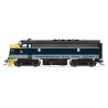 EMD F3A - Sound and DCC - Paragon4(TM) -- South Branch Valley Chesapeake & Ohio 8016 (re, HO, Broadway Limited Imports 9660