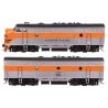 EMD F7 A-B Set - ESU Sound and DCC -- Western Pacific 914A/914B, HO, WalthersMainline 21418