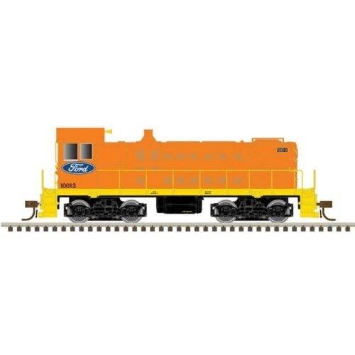 Alco S2 w/LokSound & DCC - Master(R) -- Ford(R) 10013 (orange, blue, white), N, Atlas Model Railroad Co. 40005729