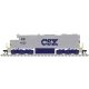 EMD SD35 Low Nose - LokSound and DCC - Master(R) Gold -- CSX 4525 (gray, blue), N, Atlas Model Railroad Co. 40005773