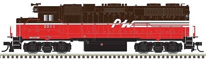 EMD GP38 Low Nose w/Dynamic Brakes - LokSound & DCC - Master(R) Gold -- Providence & , N, Atlas Model Railroad Co. 40005630