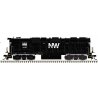 EMD GP38 High Nose w/Dynamic Brakes - LokSound & DCC - Master(R) Gold -- Norfolk & We, N, Atlas Model Railroad Co. 40005636