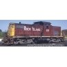 Alco C415 - Standard DC -- Rock Island 419 (maroon, yellow), HO, Bowser Manufacturing Co. 60556