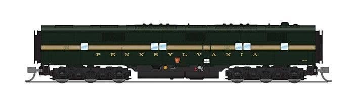EMD E7B - Sound & DCC - Paragon4(TM) -- Pennsylvania Railroad 5846B (5-Stripe, Brunswick , N, Broadway Limited Imports 8774